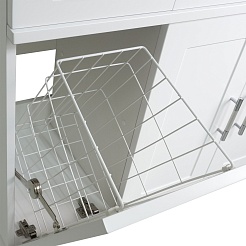 Misty Мебель для ванной Купер 90 R с б/к белая – фотография-4